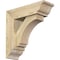 Ekena Millwork Imperial Traditional Rough Sawn Bracket w/ Offset Brace, Douglas Fir, 6"W x 18"D x 18"H BKT0604X18X18IMP01RDF - alternate 1